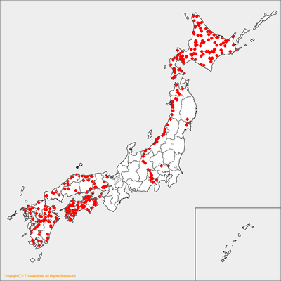 ぷれましー富士山さんの訪問地図